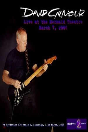 David Gilmour at London Mermaid Theatre's poster