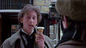 Young Sherlock Holmes's poster
