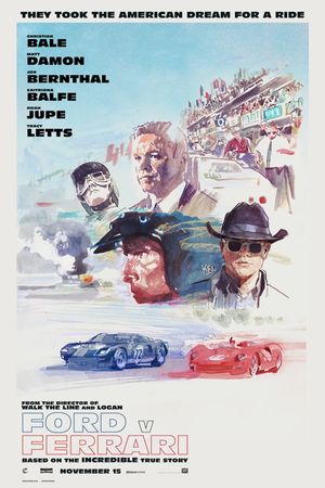 Ford v Ferrari's poster