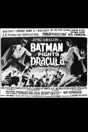 Batman Fights Dracula's poster