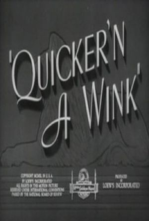 Quicker'n a Wink's poster