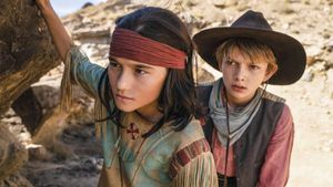 The Young Chief Winnetou's poster