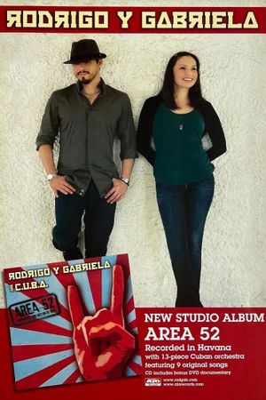 Rodrigo y Gabriela: The Making of Area 52's poster