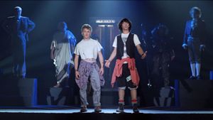 Bill & Ted's Excellent Adventure's poster