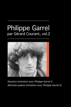 Passions (entretien avec Philippe Garrel I)'s poster