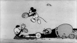 Touchdown Mickey's poster