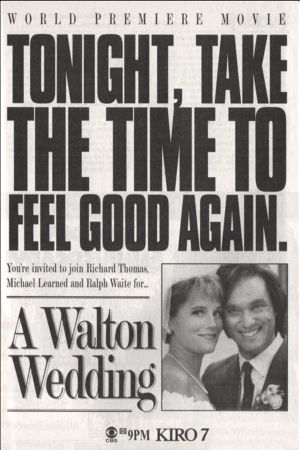 A Walton Wedding's poster