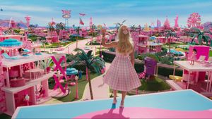 Barbie's poster