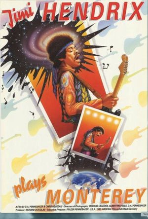 Jimi Plays Monterey's poster
