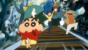 Kureyon Shin-chan: Hendârando no daibôken's poster