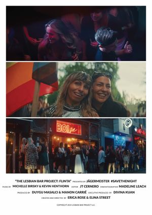 The Lesbian Bar Project: FLINTA's poster