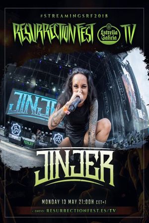 Jinjer - Live at Resurrection Fest EG 2018's poster