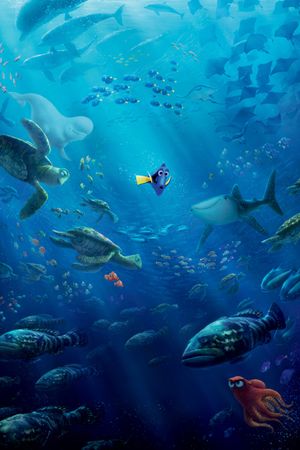 Finding Dory's poster