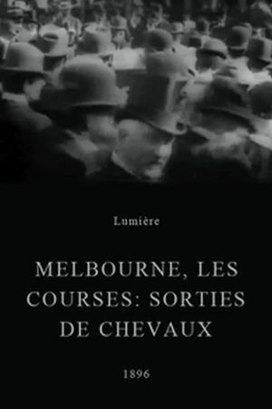 Melbourne, les courses : sorties des chevaux's poster