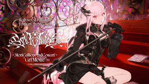 Mori Calliope 2nd Concert “GriMoire”'s poster