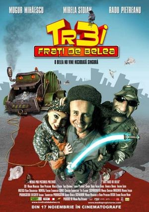 Trei frati de belea's poster
