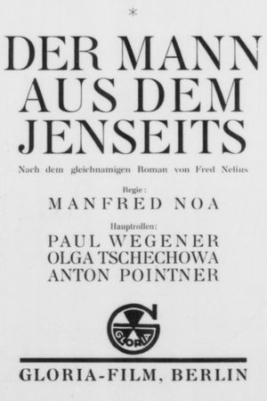 Der Mann aus dem Jenseits's poster