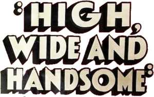 High, Wide and Handsome's poster