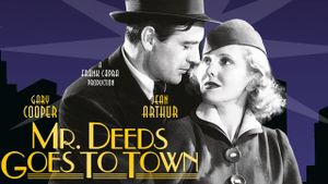 Mr. Deeds Goes to Town's poster