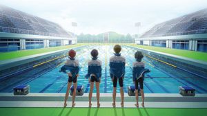 High Speed! Free! Starting Summer's poster