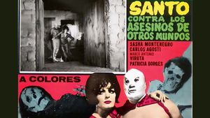 Santo vs. the Killers from Other Worlds's poster