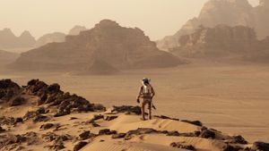 The Martian's poster