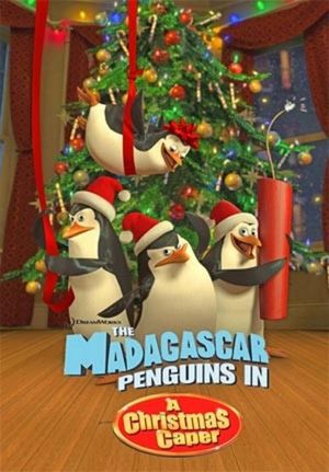 The Madagascar Penguins in a Christmas Caper's poster