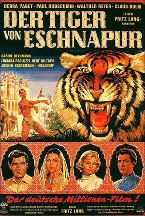 The Tiger of Eschnapur's poster