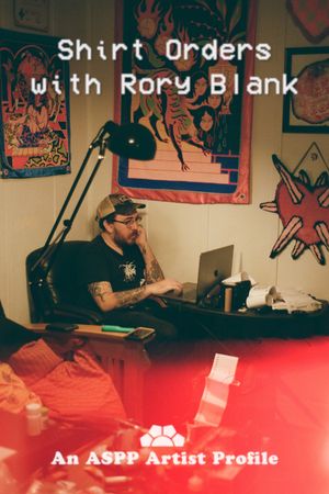 Shirt Orders with Rory Blank's poster