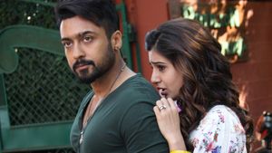 Anjaan's poster