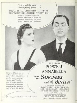 The Baroness and the Butler's poster