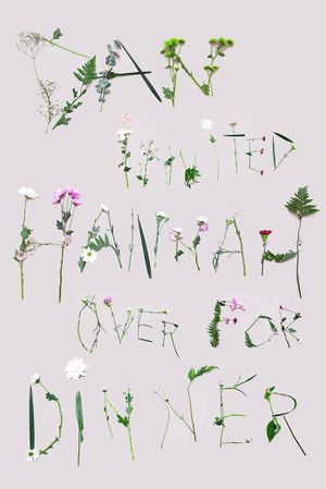 Dan Invited Hannah over for Dinner's poster