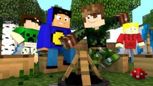 Minecraft: Nossas Férias's poster