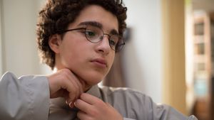 Young Ahmed's poster