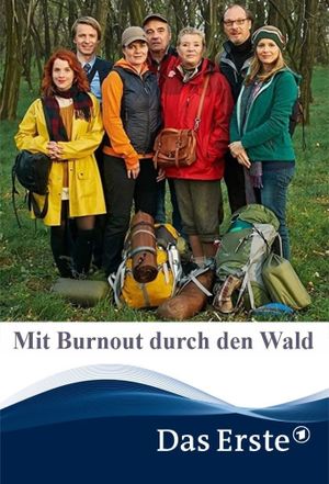 Mit Burnout durch den Wald's poster