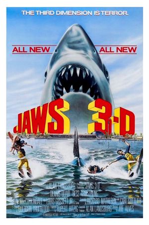 Jaws 3-D's poster