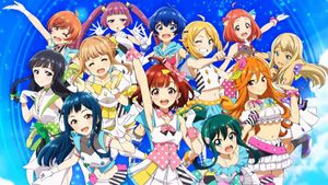 Tokyo 7th Sisters: Bokura wa Aozora ni Naru's poster