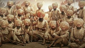Kesari's poster