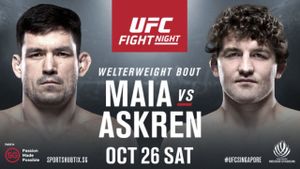 UFC Fight Night 162: Maia vs. Askren's poster