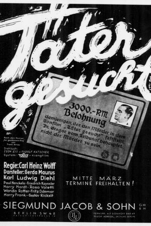 Täter gesucht's poster