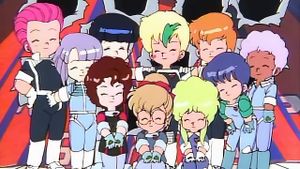 Ten Little Gall Force's poster