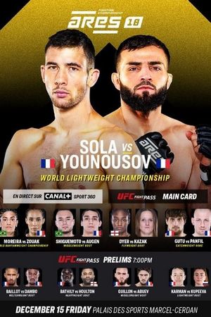 ARES Fighting Championship 18: Sola vs Younousov's poster