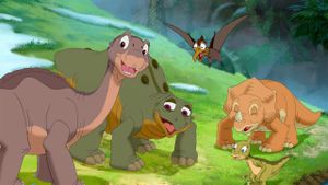 The Land Before Time XIV: Journey of the Brave's poster