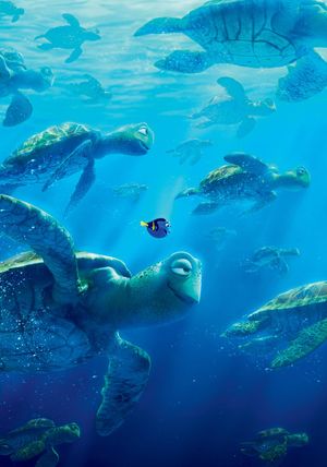 Finding Dory's poster