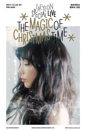 Taeyeon Special LIVE "The Magic Of Christmas Time" Concert's poster