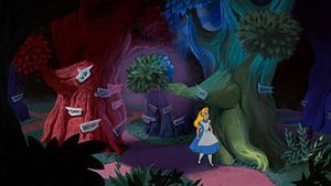 Alice in Wonderland's poster