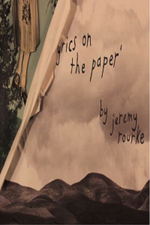 lyrics on the paper's poster