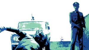 La polizia sta a guardare's poster