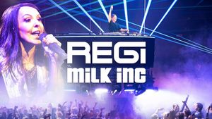 Regi in het Sportpaleis: Regi vs Milk Inc's poster