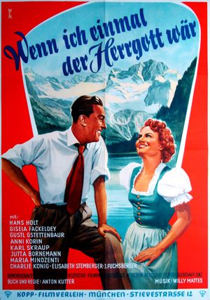 Wenn ich einmal der Herrgott wär's poster